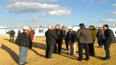 وزير الإسكان يتفقد الحديقة المركزية بـ«زايد» على مساحة 70 فداناً