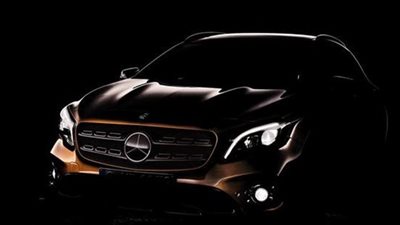 «مرسيدس» تنشر صورة تشويقية لسيارة «GLA 2018»