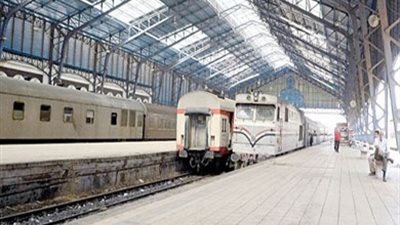 بيان حركة قطارات السكك الحديدية بالوجهين القبلى والبحرى