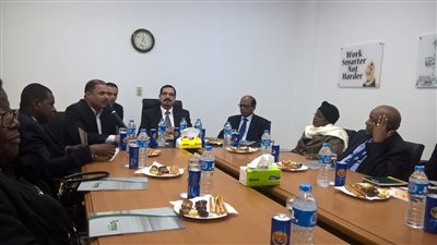 شاهد..«مستثمري العاشر» تستقبل وفدًا أفريقيًا لتنشيط التبادل التجاري