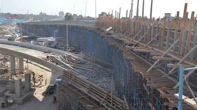 «فيبرو»: 1.129 مليون جنيه تكلفة تنفيذ «كوبري المظلات» 