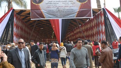 بالصور.. «سعفان» يفتتح ملتقى تشغيل يوفر 11 ألف فرصة عمل بحلوان