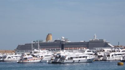 إغلاق ميناء شرم الشيخ البحرى لسوء الأحوال الجوية