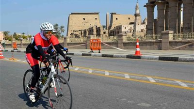 فعاليات اليوم الرابع للبطولة الإفريقية للدراجات بالأقصر