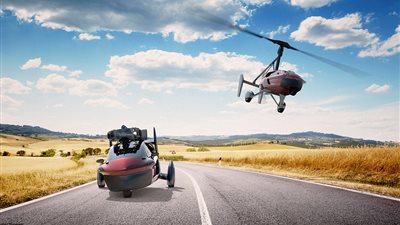 سيارة طائرة بـ600 ألف دولار لقهر الزحام