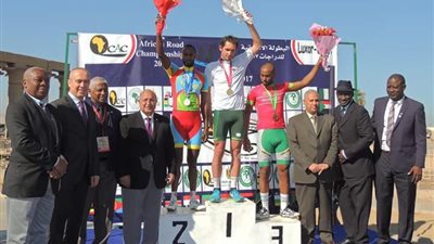 ختام السباق الدولي للبطولة الإفريقية للدراجات الهوائية بالأقصر