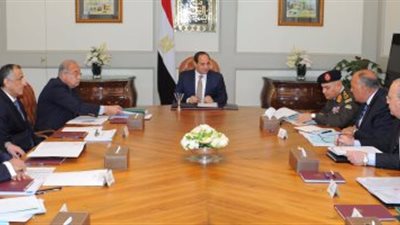 «السيسي» يناقش جهود الحكومة لتوفير السلع وضمان وصولها لمستحقيها