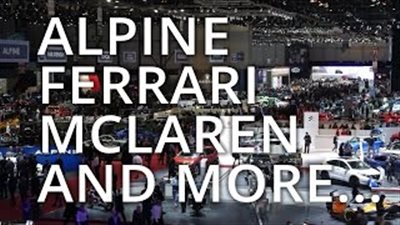 شاهد| جولة داخل معرض جنيف الدولي للسيارات