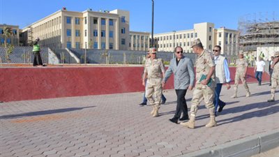 الرئيس السيسى يتفقد الأكاديمية العسكرية وعددا من المنشآت بالعاصمة الإدارية