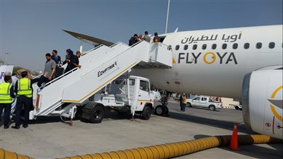 مصر للطيران للخدمات الأرضية تقدم خدماتها إلى شركة FLY OYA الليبية