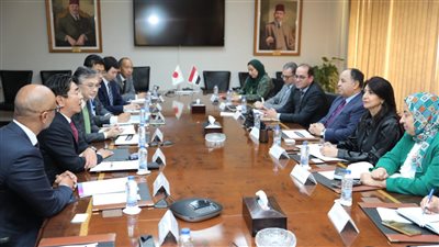وزير المالية يستقبل نائب الرئيس التنفيذي لشركة اليابان الدولية للتبغ (JTI)