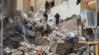 انهيار عقار بحدائق القبة.. التفاصيل الكاملة