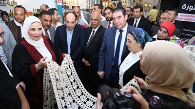 بنك ناصر الاجتماعي يشارك في معرض ديارنا لتسويق المنتجات اليدوية والتراثية بمنطقة مارينا 5