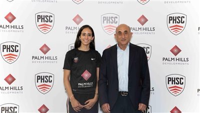 شركة بالم هيلز  للتعمير ترعى بطلة العالم في الإسكواش نوران جوهر