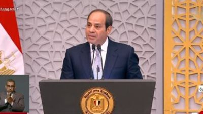 السيسي: سيرة النبي محمد معين لا ينضب من الدروس والعبر
