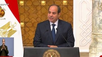 الرئيس السيسى: مصر ترفض تصفية القضية الفلسطينية ومحاولات التهجير القسرى