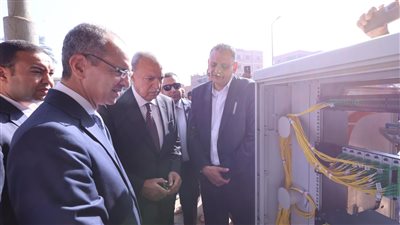 ربط 29 قرية بمحافظة القليوبية بكابلات الألياف الضوئية.. تعرف على التفاصيل 