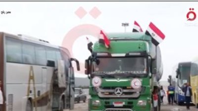 القاهرة الإخبارية: إدخال 7 شاحنات لغزة تحمل 129 ألف لتر وقود و4 تنكات بوتاجاز