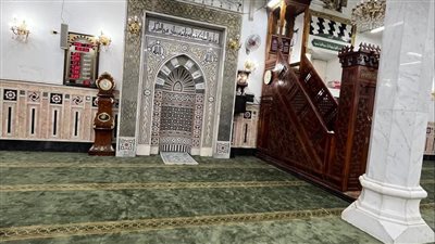 بالصور…مسجد السيدة نفيسة  بحُلة جديدة 