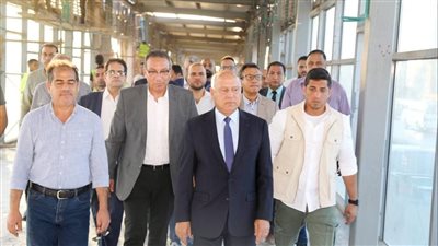 وزير النقل يتفقد مشروع تطوير الطريق الدائري حول القاهرة الكبرى