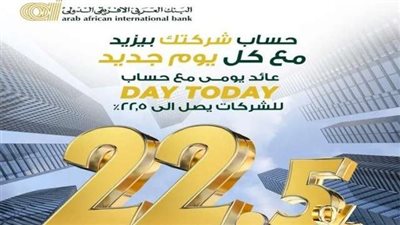 البنك العربى الافريقى الدولى يطرح حساباً جديداً للشركات بعائد يصل إلى 22.5%