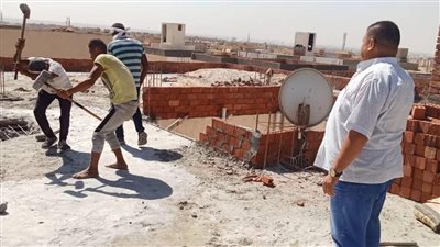«الإسكان»: إيقاف أعمال مخالفة وإزالة فورية لمخالفات بناء وتعديات بمدينة 6 أكتوبر
