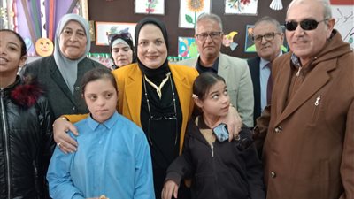 مديرة تعليم مطروح تشارك طلاب المدرسة الفكرية احتفالية اليوم العالمي لذوي الهمم