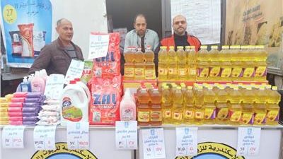 التموين تفتتح سوق اليوم الواحد بالمرج