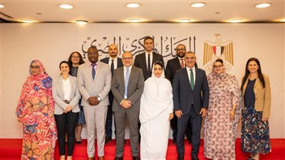 البنك المركزي يستضيف وفدًا من نظيره الموريتاني لتبادل الخبرات 