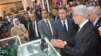 وزير التموين يفتتح معرض نبيو 2024 للمجوهرات