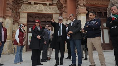 وزير السياحة يوجه بضرورة رفع كفاءة الخدمات المقدمة للزائرين  بقصر البارون إمبان