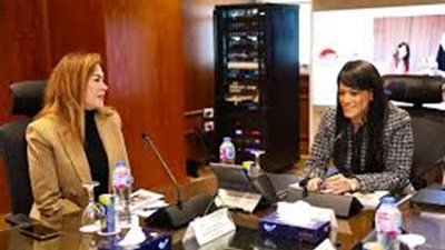 رانيا المشاط تلتقي المدير التنفيذي لـ الأكاديمية الوطنية للتدريب لبحث التعاون المشترك