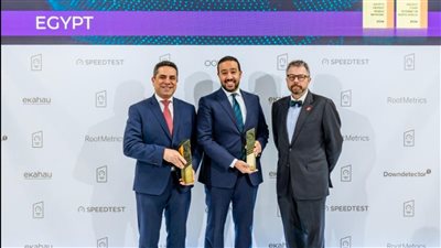 “WE” تحصد جائزتي أسرع شبكة محمول في مصر وأسرع إنترنت أرضي 