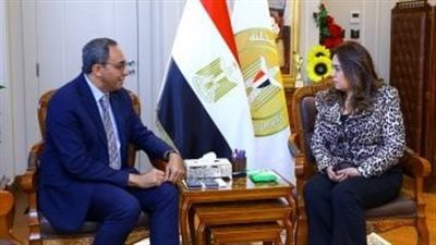 وزيرة التنمية المحلية تتابع مع محافظ قنا توافر السلع الأساسية 