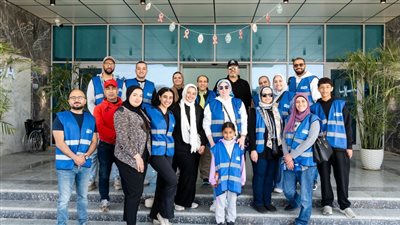 متطوعو مؤسسة مصرف أبوظبي الإسلامي – مصر الخيرية، يُدخلون الفرحة على محاربي مستشفى بهية في رمضان