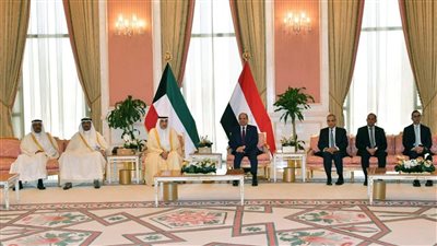 الرئيس السيسي يلتقي النائب الأول لرئيس مجلس الوزراء الكويتي