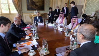 بيان مشترك: مصر والسعودية والأردن يبحثون مع فرنسا إنهاء الحرب على غزة