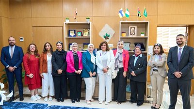 بنك قناة السويس يشارك في احتفالية اليوم العالمي للمرأة بجامعة الجلالة