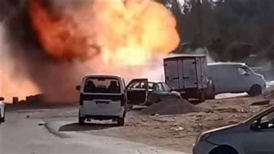 «الجنح» تقضي بالسجن 10 سنوات لـ6 متهمين في حريق خط غاز أكتوبر