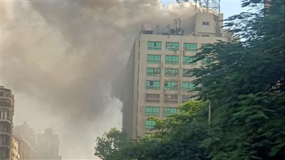 السيطرة على حريق سنترال رمسيس دون خسائر بشرية وبدء أعمال التبريد