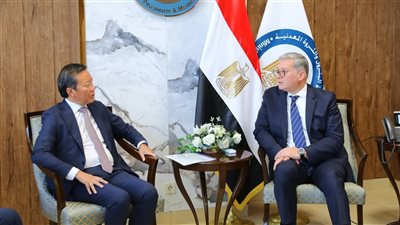 وزير البترول يستقبل ممثل شركة بريتش بتروليوم BP العالمية 