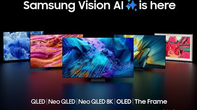 سامسونج تطلق الحجز المسبق لتلفزيونات 2025 الجديدة في مصر بتقنيات ذكاء اصطناعي 