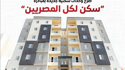 استجابة للإقبال الكبير.. طرح أكثر من 113 ألف وحدة جديدة ضمن المرحلة السابعة من مبادرة “سكن لكل المصريين”