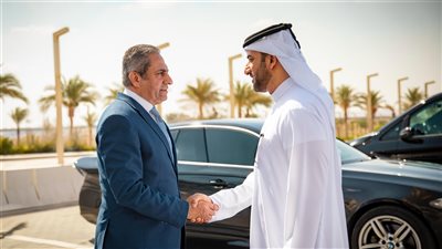 العاصمة الإدارية تستقبل نائب حاكم الشارقة في زيارة رسمية