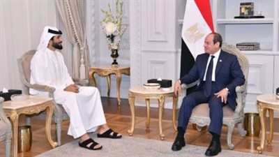 السيسي يستقبل ولي عهد البحرين ويؤكد رفض تهجير الفلسطينيين ودعم إعادة إعمار غزة