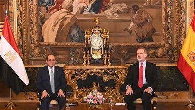 الرئيس السيسي يستقبل ملك إسبانيا في أول زيارة رسمية لمصر