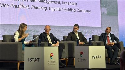 مصر للطيران تشارك في جلسة نقاشية ضمن مؤتمر ISTAT للشرق الأوسط وأفريقيا