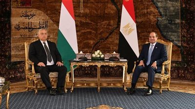 السيسي يستقبل رئيس وزراء المجر ويؤكد عمق الشراكة الاستراتيجية بين البلدين