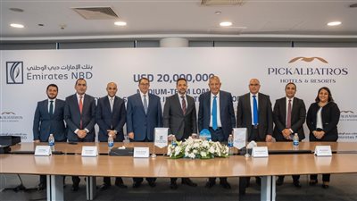 الإمارات دبي الوطني مصر يقرض 
