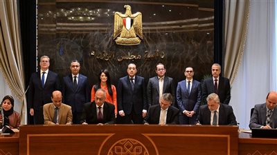 رئيس الوزراء يشهد توقيع بروتوكولي تعاون لتدقيق وتوحيد بيانات الصادرات والواردات المصرية